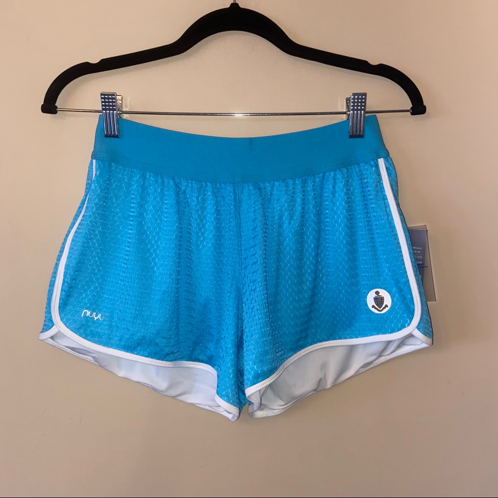 Nuyu Delta Delta Delta Sorority Mesh Running Shorts